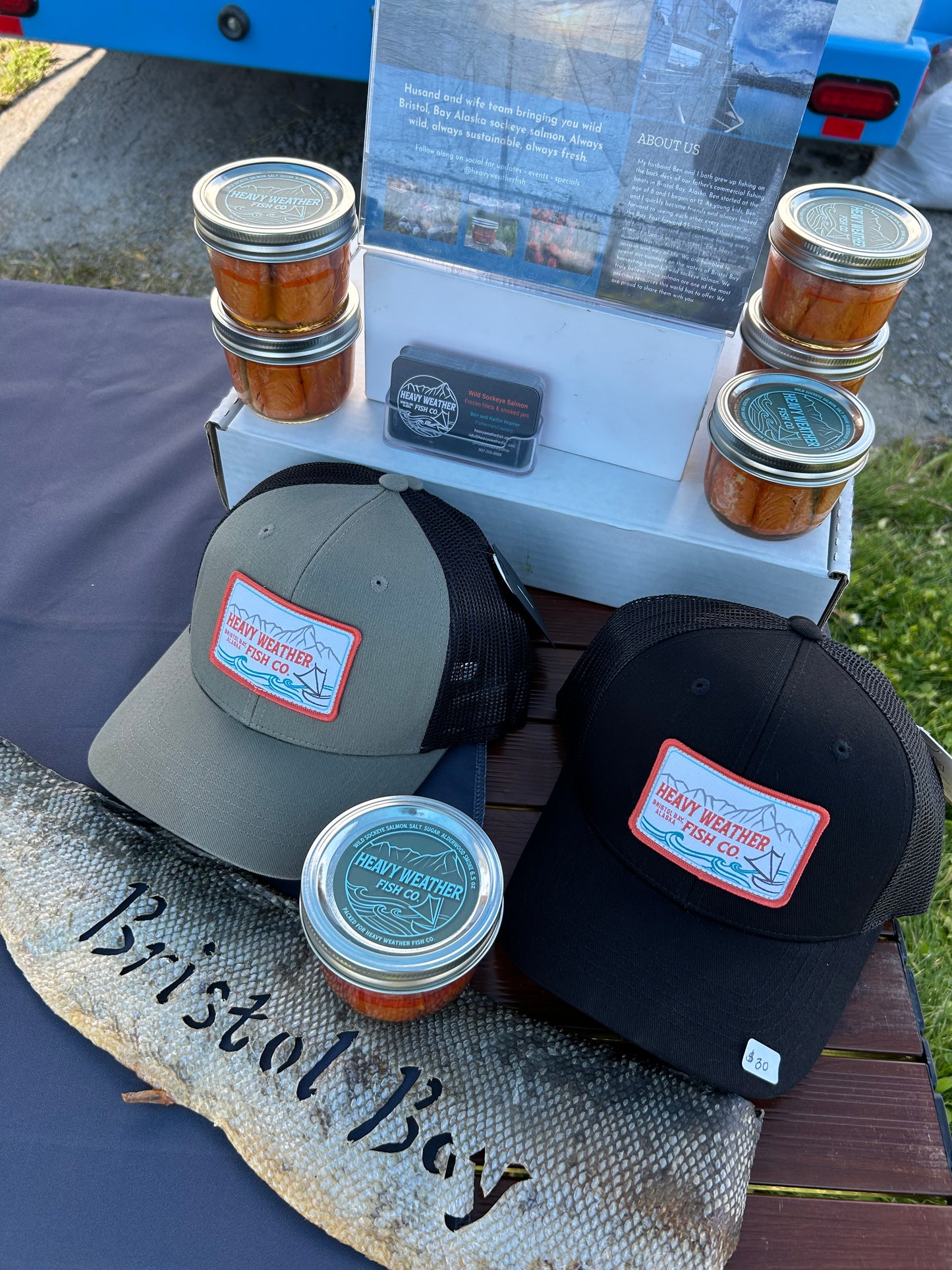 9D. PRE-ORDER - Trucker hat BLACK - $30