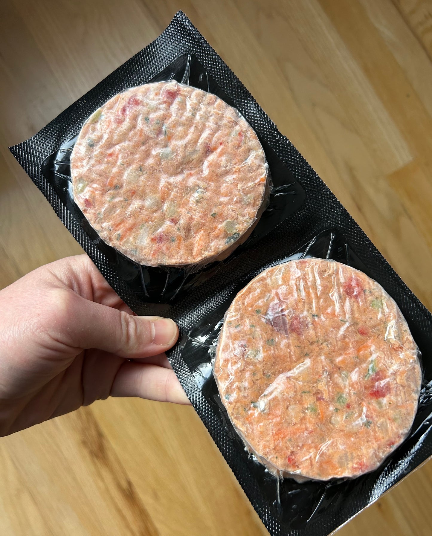 3. PRE-ORDER: 10 sockeye salmon burgers - $40