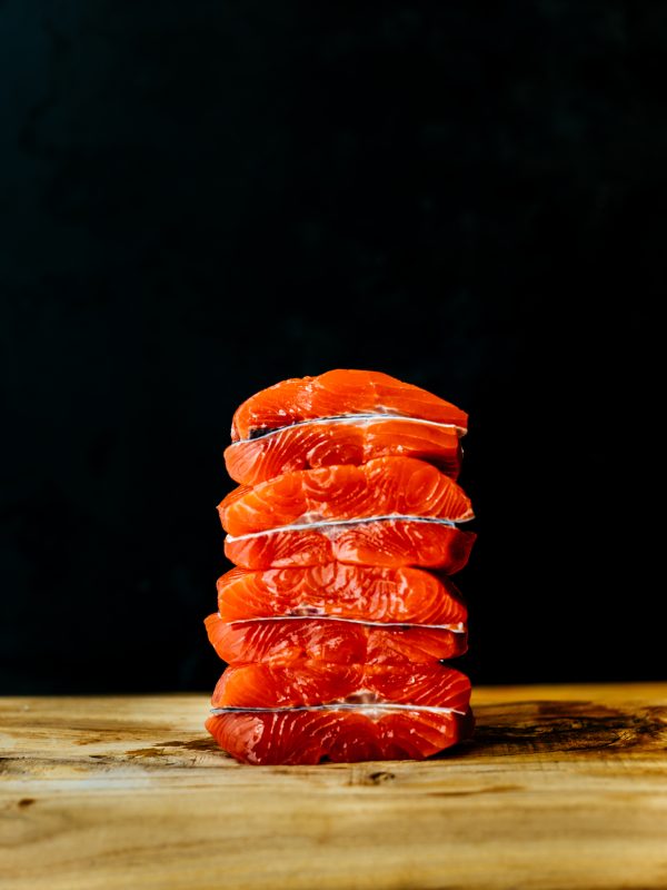 8. PRE-ORDER: 10 pounds sockeye portions (pin-bones in) $20/lb. - FALL FEDEX SHIPPING