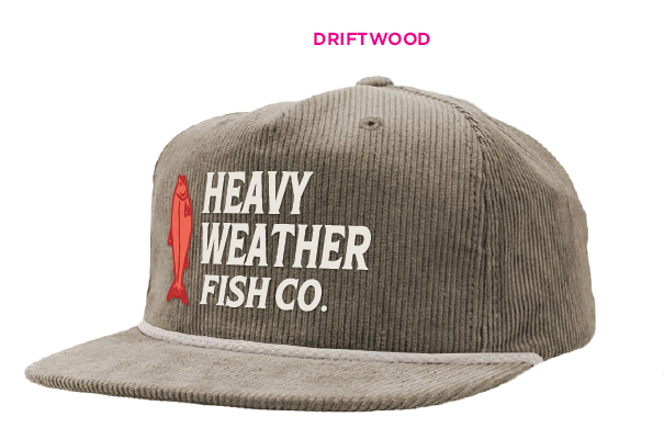 Corduroy flat bill hat - PICK UP ONLY
