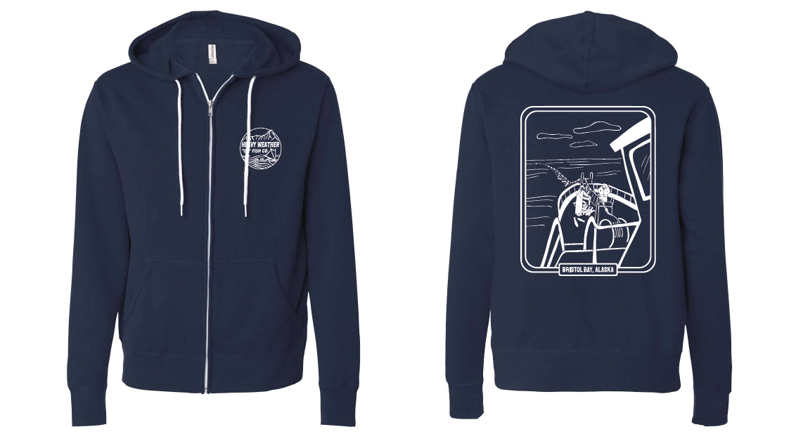 Hooded zip-up sweatshirts - PICK UP ONLY